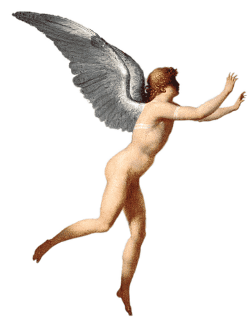 Icarus reaching toward the sun